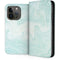 Marbleized Mint iPhone 15 Pro Folio Case